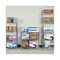 Alera 36 in. x 14 in. x 36 in. 3-Shelf Residential Wire Shelving - Silver